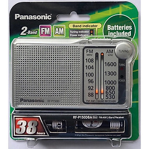 Đài Radio FM/AM Panasonic RF - P150DBAGA Kèm Pin Chính Hãng