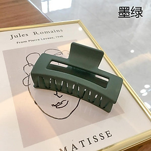 Kẹp Tóc Màu Trơn Kiểu Dáng Thanh Lịch Cho Nữ