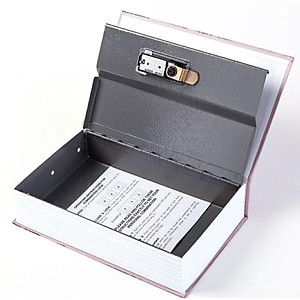 Két sắt mini nguỵ trang hình quyển sách