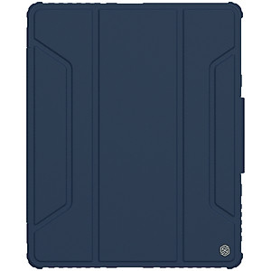 Bao da cho iPad Air 5 2022 10.9 Inch Nillkin Bumper Leather Case Pro (Có khe cắm bút Apple Pencil) - Hàng Nhập Khẩu