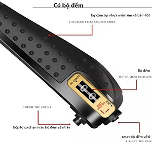 Combo 2 Món: Kìm Bóp Tay Có Máy Đếm Tập Cơ Tay Và Dây Nhảy Thể Lực Tập Gym Hiệu Quả - combo dây nhảy và kìm bóp tay