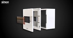 Tủ Điện Âm Tường Cao Cấp 4, 6, 9 Module SIMON - SET65CS