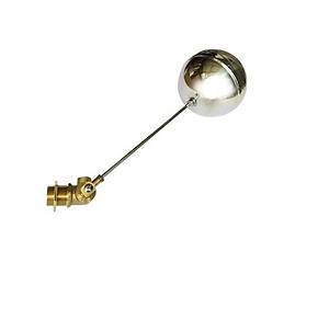 Van cơ đồng, thân - phao Inox ren ngoài 21mm, 27mm dùng cho bồn nước gia đình, bồn phụ máy nước nóng NLMT