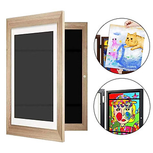 Kids Artwork Frames Changeable Home Decoration Front Open Picture Frame