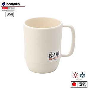 Combo Cốc nhựa uống nước Inomata cao cấp - Trắng ngà nội địa Nhật Bản