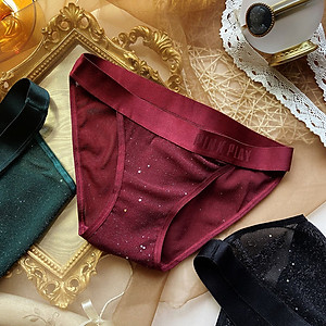Quần Lót Nữ Nhũ Cao Cấp Pink Play PPW017 | Sparkle & Ôm Sát