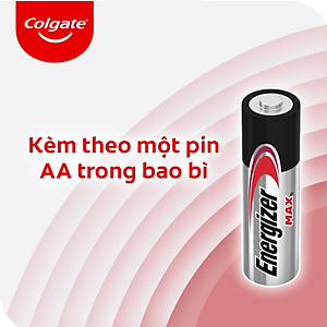 Bàn chải điện Colgate Sonic Optic White trắng sáng sóng âm
