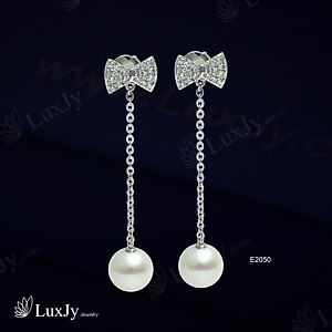 Bông Tai Ngọc Trai LuxJy Jewelry E2050