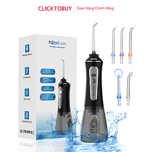 Tăm nước cầm tay h2ofloss hfp11, phiên bản mới nhất với dây sạc usb Type C và tăng cường khả năng chống nước