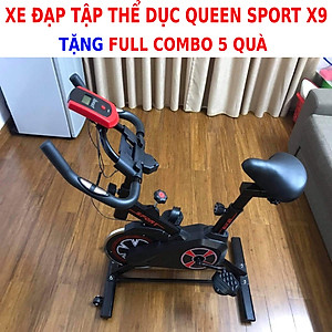 Xe Đạp Tập Thể Dục Đa Năng Tại Nhà Air Bike MK207 + Kèm Máy Massage Xung Điện