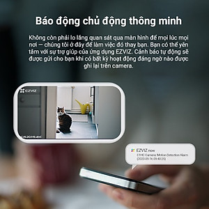 [[MẪU NÂNG CẤP] Camera Wi-fi EZVIZ H1C/C1HC Trong Nhà, FHD 1080P, Góc Rộng Cố Định, Đàm Thoại Hai Chiều, Nén Video H265 - Hàng Chính Hãng