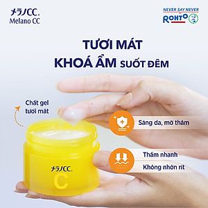 Kem dưỡng trắng dạng gel giúp cải thiện thâm sạm Melano CC Whitening Gel 100g