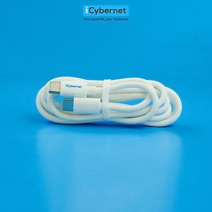 Cáp sạc siêu nhanh PD 100W iCybernet IC-1004 C to C chiều dài 1,2m - Hàng chính hãng