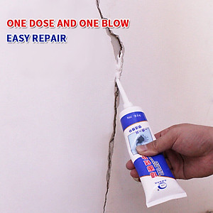 Keo Vá Trám Tường Đa Năng Che Vết Nứt Sửa Chữa Tường Nhà Hiệu Quả Kèm Đầu Nối & Dụng Cụ Trám