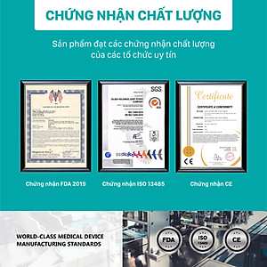Khẩu Trang Y Tế 4 Lớp Niva Hộp 50 Cái Kháng Khuẩn, Ngăn Khói Bụi, Vi Khuẩn Hàng Chính Hãng Cao Cấp