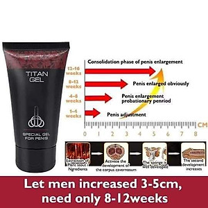  Bộ Đôi Titan Gel Đỏ + Titan Gel Gold Tăng Kích Thước - Hàng Chuẩn Nga