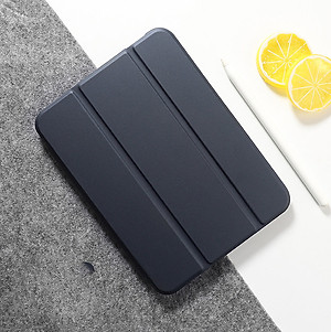 Bao da dành cho iPad Mini 7 , Mini 6 Pencil Holder Smart Case (Có khe cắm bút Apple Pencil) - Hàng chính hãng