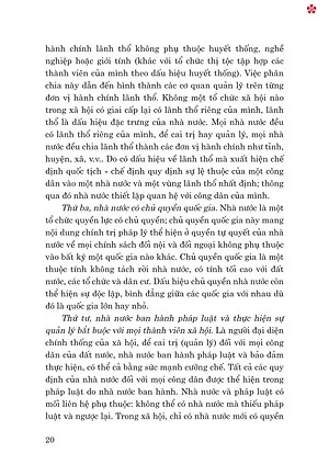 Pháp luật đại cương. Dùng trong các trường đại học và trung cấp (xuất bản lần thứ 21, có sửa chữa, bổ sung) - bản in 2024
