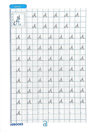 Tập Viết Chữ Cái Viết Hoa