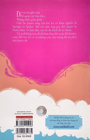 Sách James Và Quả Đào Khổng Lồ (Tái Bản 2021)