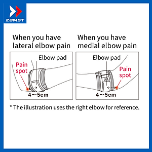 ZAMST Elbow Band Đai hỗ trợ/ bảo vệ khuỷu tay