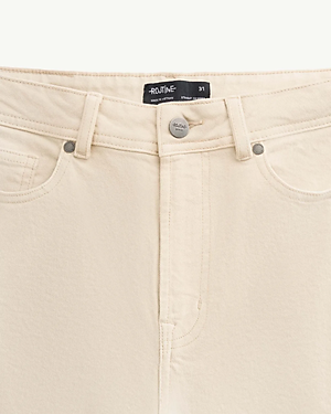 Quần jean nam màu Be Form Straight cropped - ROUTINE 10S25DPA018