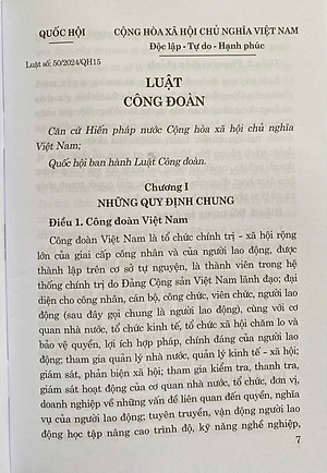 Luật Công Đoàn năm 2024