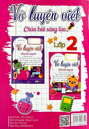 Vở Luyện Viết Lớp 2 - Tập 2 (Chân Trời Sáng Tạo)