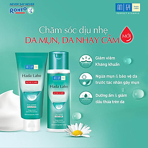 Sữa rửa mặt Hada Labo cho da dầu mụn, da nhạy cảm Hada Labo Acne Care Calming Cleanser 80g