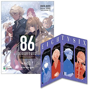 Sách - 86-EIGHTY SIX - Ep.13 - Hỡi Chàng Thợ Săn Thân Mến - Bản Đặc Biệt - Tặng Kèm Set 4 Bookmark
