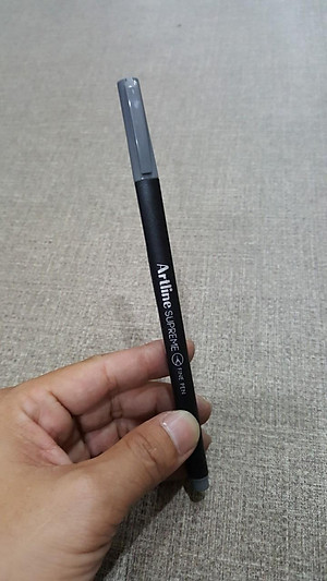 Bút Lông Kim Artline Supreme (0.4mm) - Xám