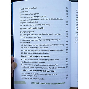 Sách 39 Thủ Thuật Phím Tắt Tin Học Văn Phòng Giúp X3 Hiệu Suất Công Việc Cho Người Đi Làm