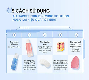 Dung dịch tẩy tế bào chết và tái tạo da Emmié All Target Skin Renewing Solution Pionin + 12% AHA/BHA/PHA (120ml) - Hàng chính hãng