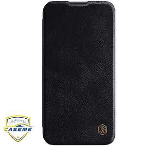 Bao da dành cho iPhone 13 hàng chính hãng Nillkin QIN có nắp trượt bảo vệ camera