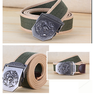 Thắt lưng nam dù chiến thuật đầu rồng Đồ Da Thành Long TLG 203924