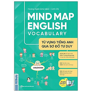 Sách Mind Map English Vocabulary - Từ Vựng Tiếng Anh Qua Sơ Đồ Tư Duy