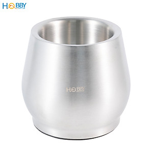 Chày cối inox 304 không rỉ có đế giảm ồn và nắp Hobby home decor CI1