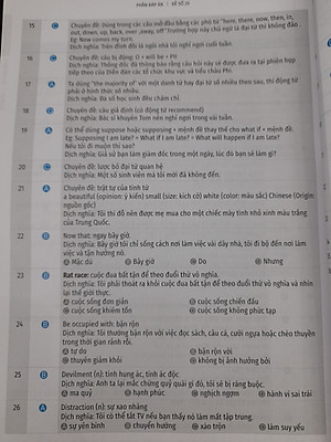 50 đề thi đại học môn tiếng anh - trắc nghiệm tổng hợp