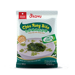 Cháo rong biển ăn liền Asuzac - Cháo chay gói 36g