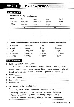 Bài Tập Thực Hành Tiếng Anh 6 (Có Đáp Án) - Dùng Kèm SGK Tiếng Anh 6 Global Success (2022)