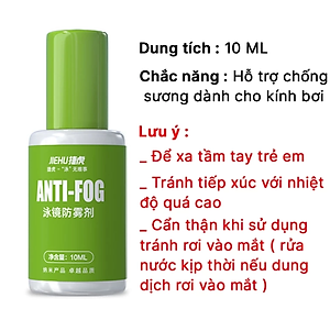 Xịt CHỐNG MỜ Sương mù Kính Bơi chuyên dụng Cleacco - Hàng chính hãng