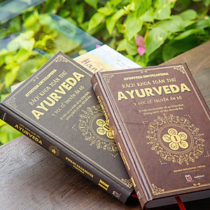 Combo sách Bách khoa toàn thư Ayurveda tập 1 tập 2 ( 2 cuốn, y học cổ truyền Ấn Độ ) - Hiệu sách Genbooks
