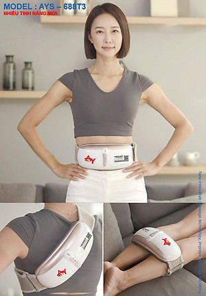 Chính Hãng Ayosun - Đai massage bụng Ayosun Rung Quay Nhào Mạnh Mẽ