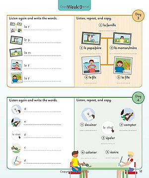 French For Everyone Junior 5 Words A Day: Learn And Practise 1,000 French Words