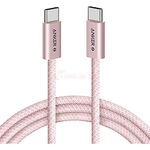 Cáp USB Type-C to Type-C Anker Zolo 1m/1.8m 240W A8060 - Hàng chính hãng