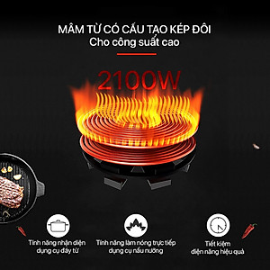 Bếp điện từ Elmich ICE-3874 2100W Hàng Chính Hãng