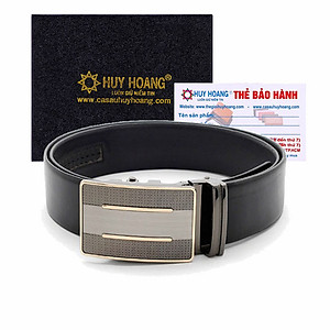  Thắt lưng nam Huy Hoàng đầu tăng 4P màu da, đen, nâu HT4125-26-27