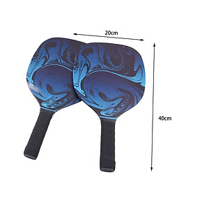 4 Pieces Professional Pickleball Paddles Pickleball Rackets with Bag Pickleball Paddle Gifts for Men Women