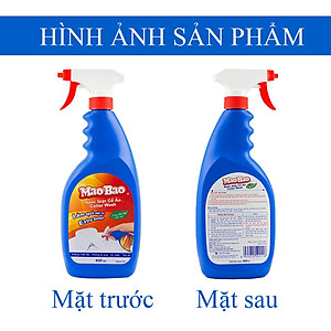 Combo 03 Chai Nước Giặt Cổ Áo Mao Bao 600ml