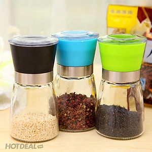 Dụng cụ đựng và xay tiêu cầm tay